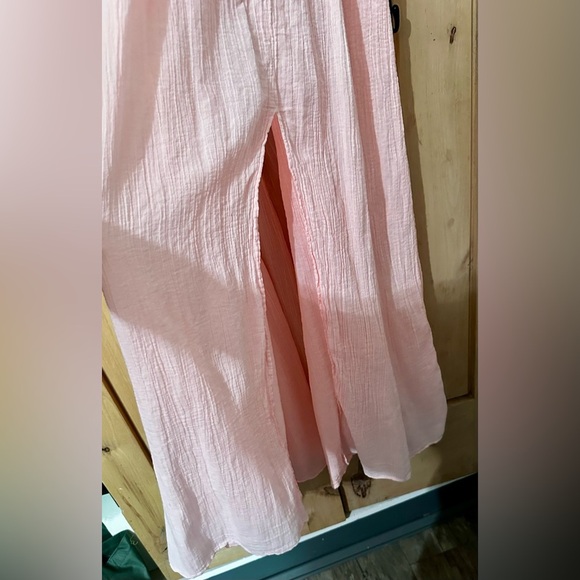 Free People By INTIMATELY Confidently Lost Maxi Slip Dress Size Medium - Picture 4 of 6